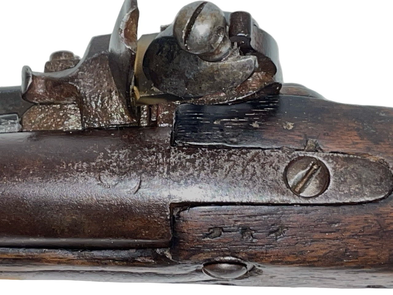 French model 1763 flintlock cavalry pistol