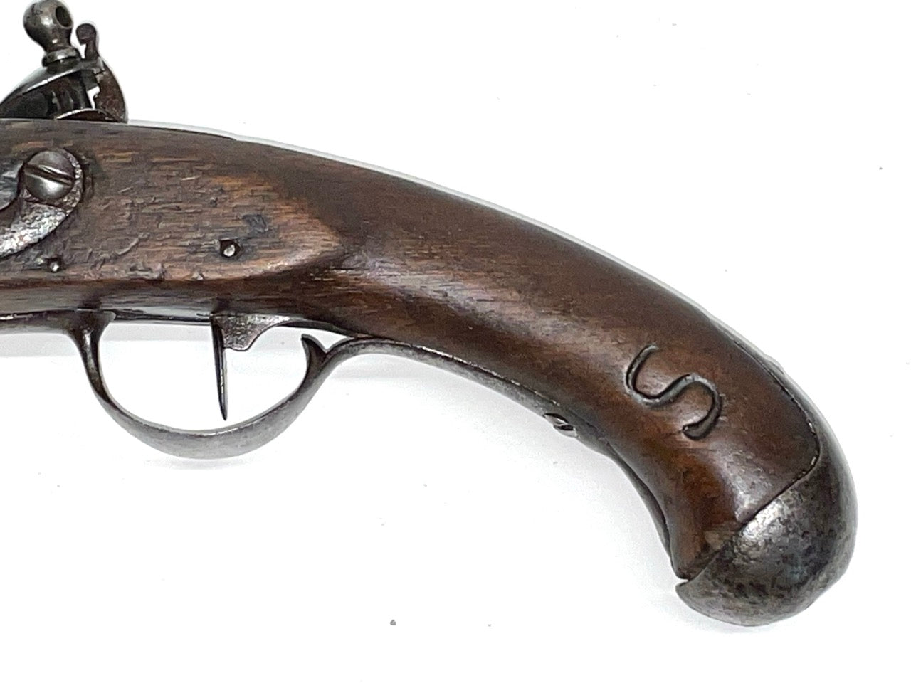 French model 1763 flintlock cavalry pistol