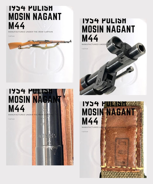 A fantastic condition 1954 Polish M44 Mosin Nag...