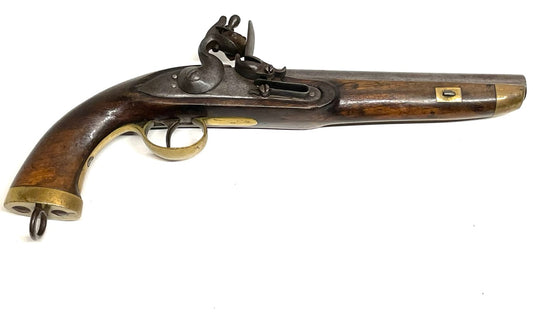 Late 18th century Dutch sea service flintlock pistol