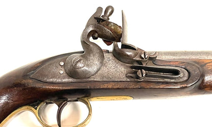 Late 18th century Dutch sea service flintlock pistol