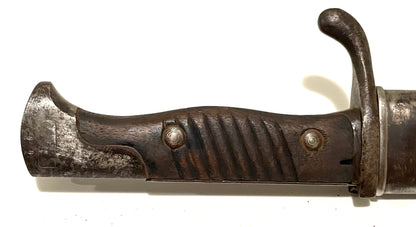 WW1 German Gew98 bayonet (P.D. Luneschloss, Solingen)